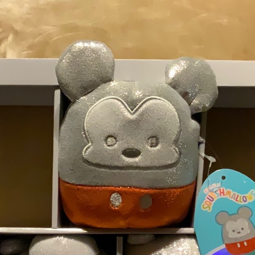 5” Disney 100 Mickey Mouse Metallic Squishmallow …